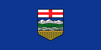 Drapeau de l'ALBERTA